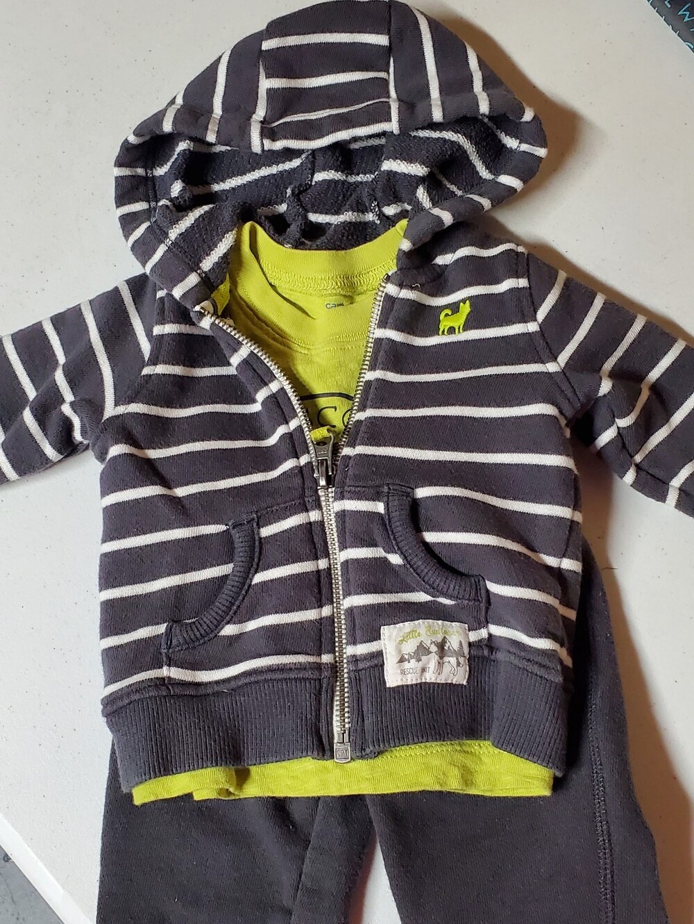 Carter's "Little Explorer" 3-Piece Outfit Set (Size 3 Months) - Item #1,023